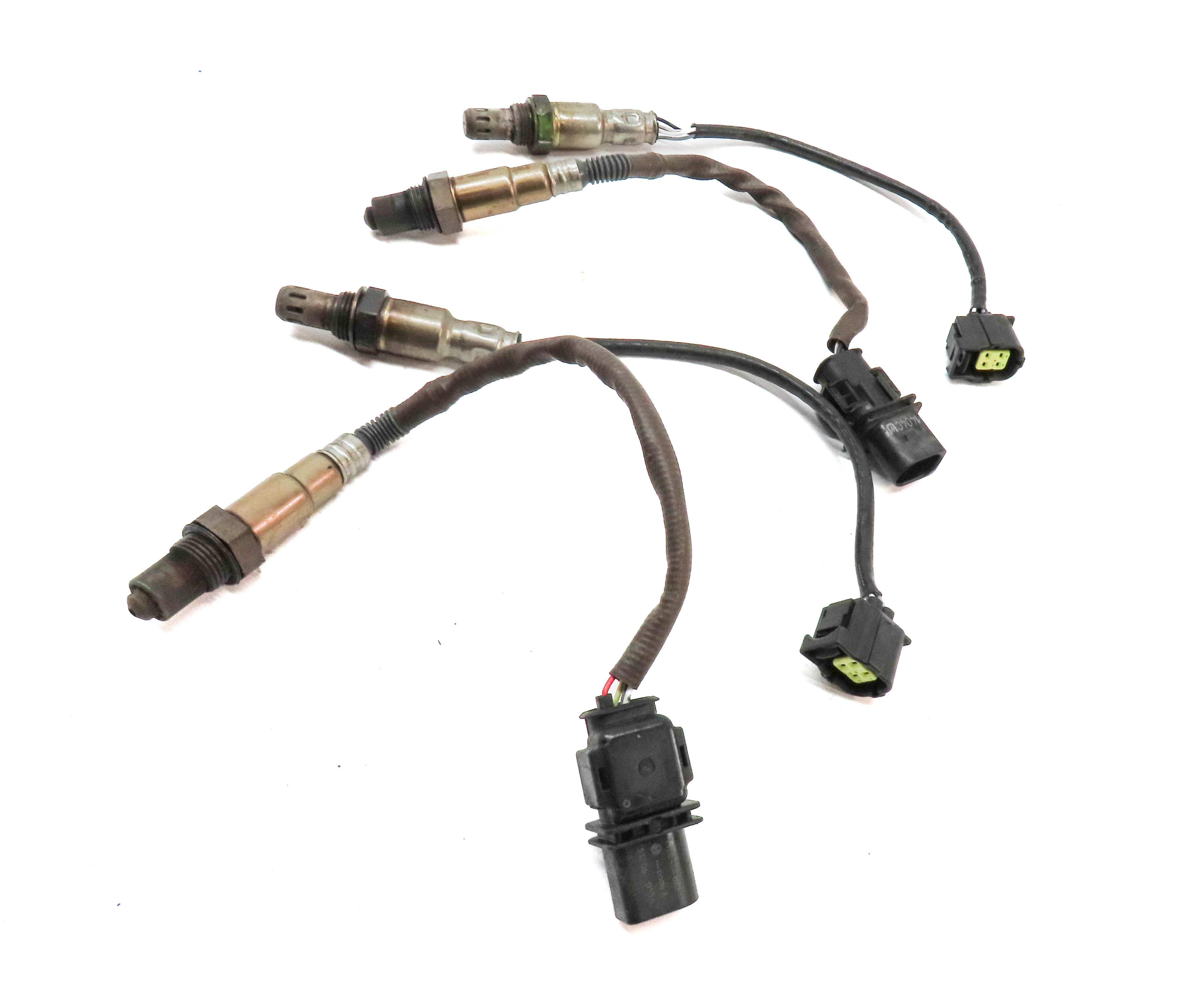 14 MERCEDES GL450 (X166) 4.6L ENGINE OXYGEN O2 SENSOR LAMBDA PROBE SENSOR SET/4 — exact item pictured